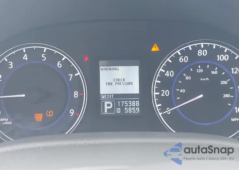 2011 Infiniti G37X z USA, uszkodzony, nr VIN JN1CV6AR5BM405798